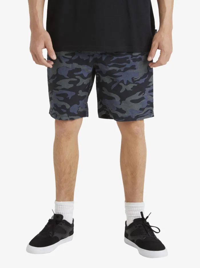 Shorts and Amphibians Men Quiksilver Waterman After Surf Shorts Black Camoflage Shorts and Amphibians Men Quiksilver Waterman After Surf Shorts Black Camoflage