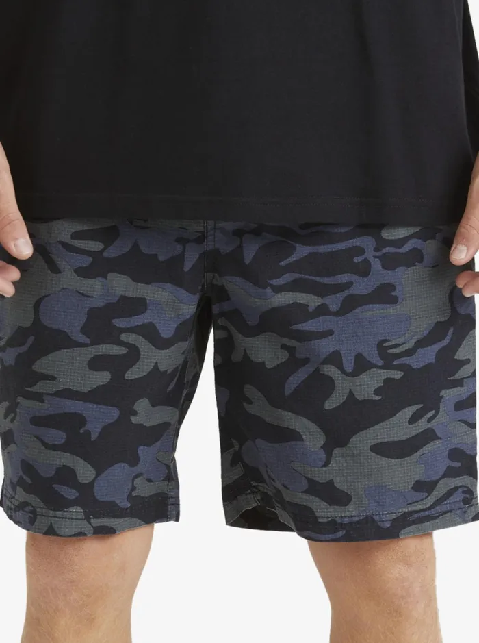 Shorts and Amphibians Men Quiksilver Waterman After Surf Shorts Black Camoflage Shorts and Amphibians Men Quiksilver Waterman After Surf Shorts Black Camoflage