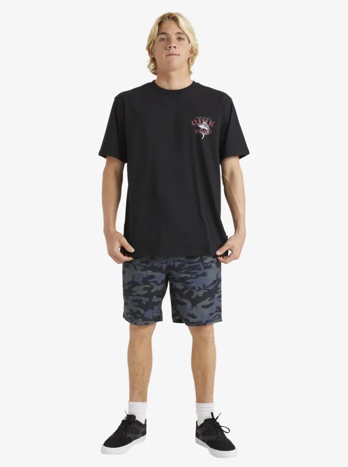 Shorts and Amphibians Men Quiksilver Waterman After Surf Shorts Black Camoflage Shorts and Amphibians Men Quiksilver Waterman After Surf Shorts Black Camoflage