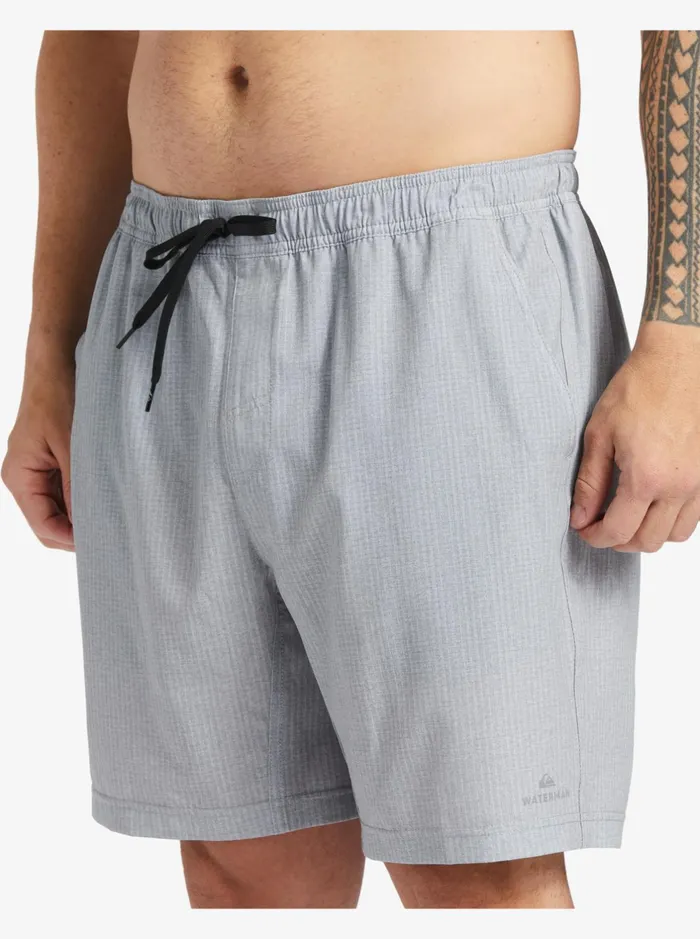 Shorts and Amphibians Men Quiksilver Waterman After Surf Stretch 20034 Amphibian Boardshorts Light Grey Heather Shorts and Amphibians Men Quiksilver Waterman After Surf Stretch 20034 Amphibian Boardshorts Light Grey Heather
