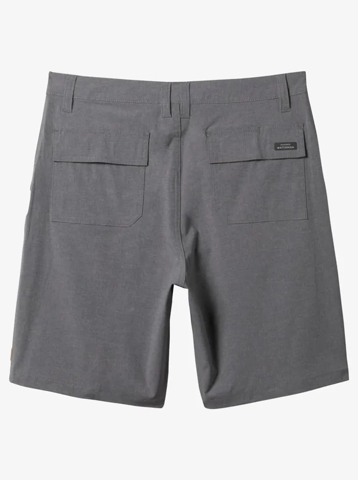 Shorts and Amphibians Men Quiksilver Waterman Backwater 20034 Amphibian Boardshorts Sharkskin Shorts and Amphibians Men Quiksilver Waterman Backwater 20034 Amphibian Boardshorts Sharkskin