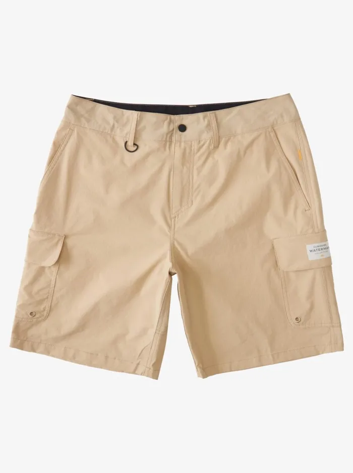Shorts and Amphibians Men Quiksilver Waterman Harbor Rat Amphibian 20034 Hybrid Shorts Incense