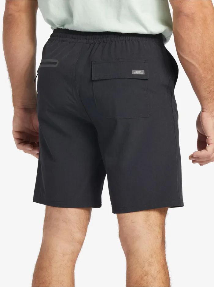 Shorts and Amphibians Men Quiksilver Waterman Suva 20034 Amphibian Boardshorts Black Shorts and Amphibians Men Quiksilver Waterman Suva 20034 Amphibian Boardshorts Black