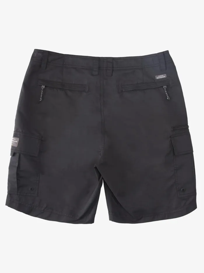 Shorts and Amphibians Men Quiksilver Waterman Waterman Maldive Atoll Cargo 20034 Shorts Black Shorts and Amphibians Men Quiksilver Waterman Waterman Maldive Atoll Cargo 20034 Shorts Black