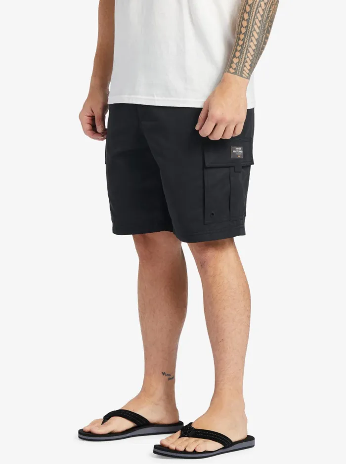Shorts and Amphibians Men Quiksilver Waterman Waterman Maldive Atoll Cargo 20034 Shorts Black Shorts and Amphibians Men Quiksilver Waterman Waterman Maldive Atoll Cargo 20034 Shorts Black