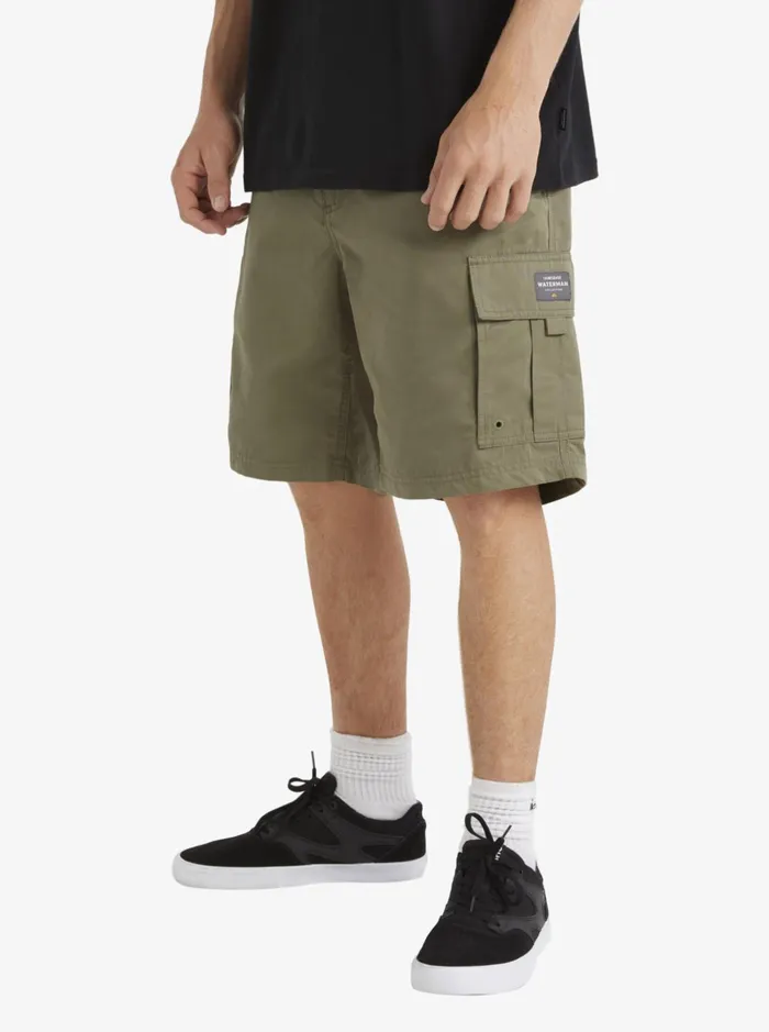 Shorts and Amphibians Men Quiksilver Waterman Waterman Maldive Atoll Cargo 20034 Shorts Dusty Olive Shorts and Amphibians Men Quiksilver Waterman Waterman Maldive Atoll Cargo 20034 Shorts Dusty Olive
