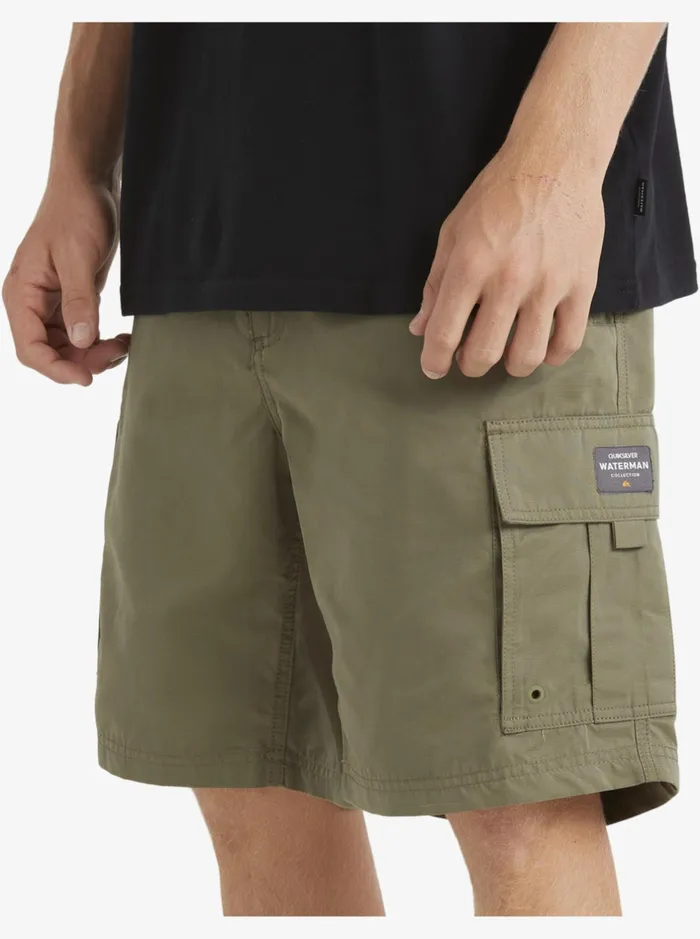 Shorts and Amphibians Men Quiksilver Waterman Waterman Maldive Atoll Cargo 20034 Shorts Dusty Olive Shorts and Amphibians Men Quiksilver Waterman Waterman Maldive Atoll Cargo 20034 Shorts Dusty Olive