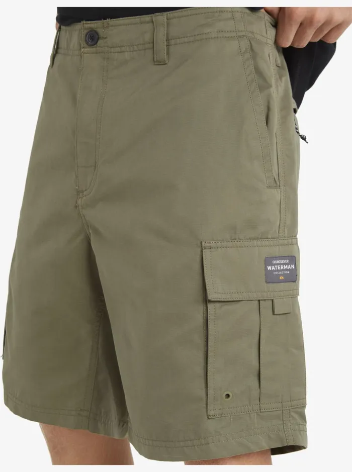 Shorts and Amphibians Men Quiksilver Waterman Waterman Maldive Atoll Cargo 20034 Shorts Dusty Olive Shorts and Amphibians Men Quiksilver Waterman Waterman Maldive Atoll Cargo 20034 Shorts Dusty Olive