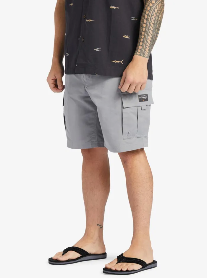 Shorts and Amphibians Men Quiksilver Waterman Waterman Maldive Atoll Cargo 20034 Shorts Sharkskin Shorts and Amphibians Men Quiksilver Waterman Waterman Maldive Atoll Cargo 20034 Shorts Sharkskin