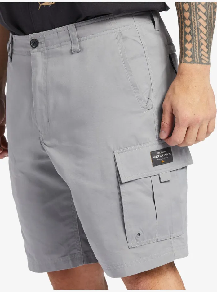 Shorts and Amphibians Men Quiksilver Waterman Waterman Maldive Atoll Cargo 20034 Shorts Sharkskin Shorts and Amphibians Men Quiksilver Waterman Waterman Maldive Atoll Cargo 20034 Shorts Sharkskin