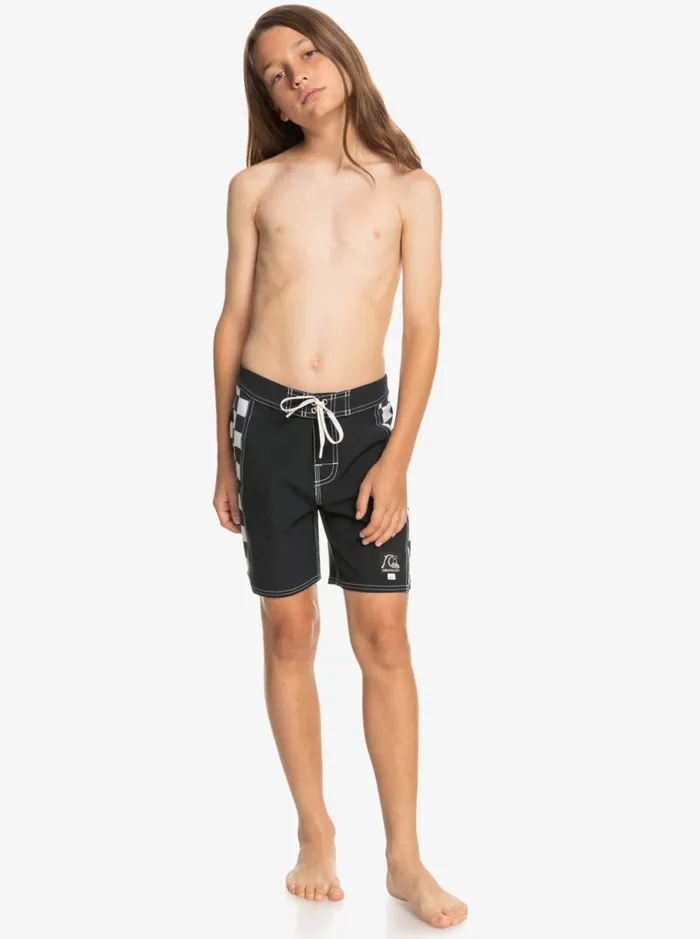 Shorts Boys Quiksilver Boy039s 816 Original Arch 15034 Boardshorts Black