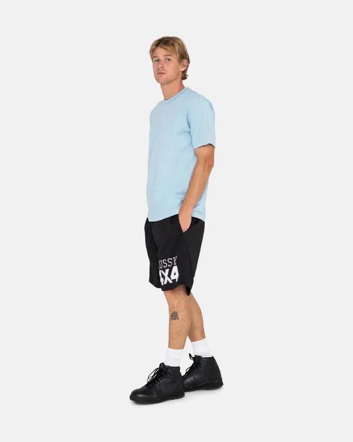 Shorts Men Stussy 4X4 MESH SHORT Black Shorts Men Stussy 4X4 MESH SHORT Black