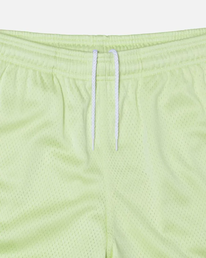 Shorts Men Stussy BIG BASIC MESH SHORT Light Lime Shorts Men Stussy BIG BASIC MESH SHORT Light Lime