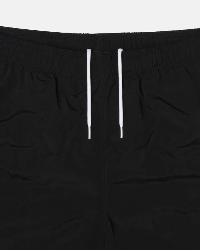 Shorts Men Stussy BIG BASIC WATER SHORT Black Shorts Men Stussy BIG BASIC WATER SHORT Black