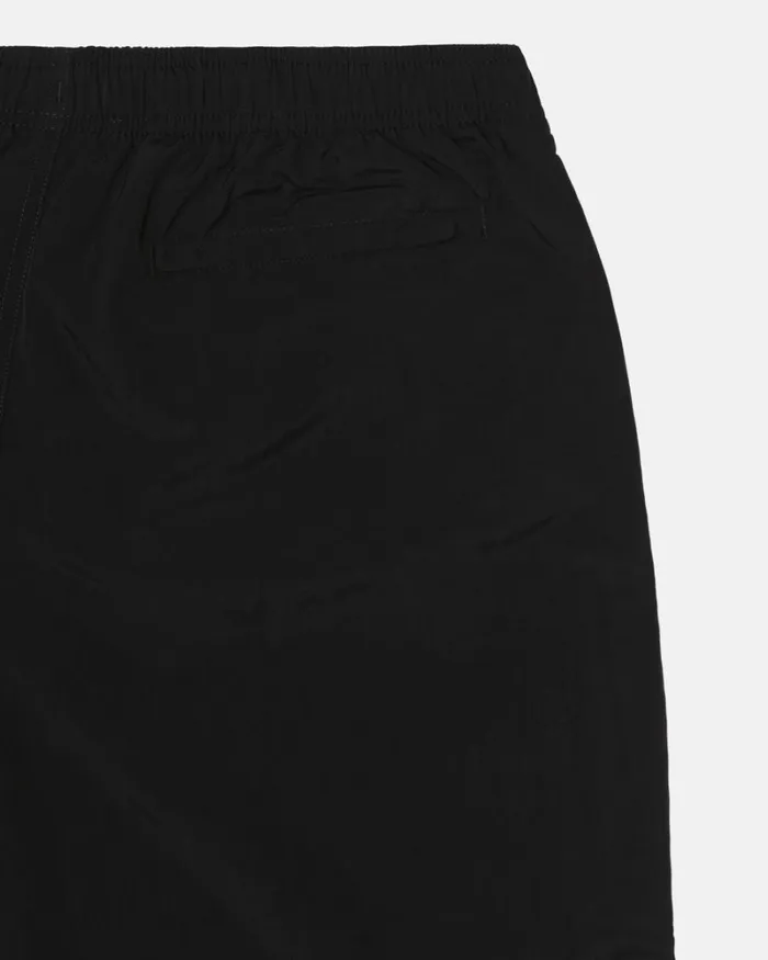 Shorts Men Stussy BIG BASIC WATER SHORT Black Shorts Men Stussy BIG BASIC WATER SHORT Black