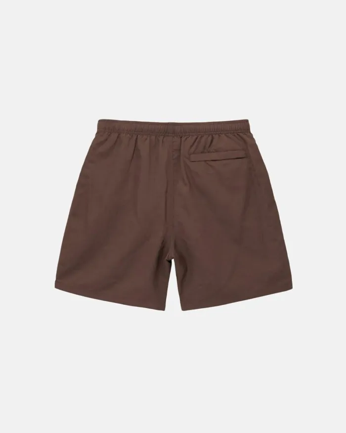 Shorts Men Stussy BIG BASIC WATER SHORT Coffee Shorts Men Stussy BIG BASIC WATER SHORT Coffee