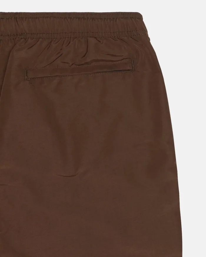 Shorts Men Stussy BIG BASIC WATER SHORT Coffee Shorts Men Stussy BIG BASIC WATER SHORT Coffee