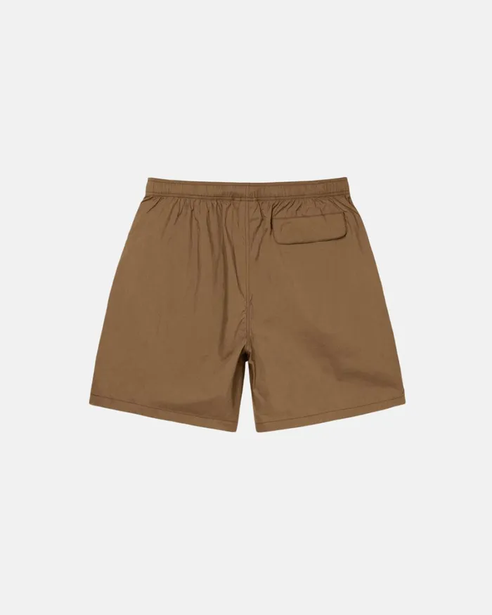 Shorts Men Stussy BIG STOCK NYLON SHORT Gold Shorts Men Stussy BIG STOCK NYLON SHORT Gold