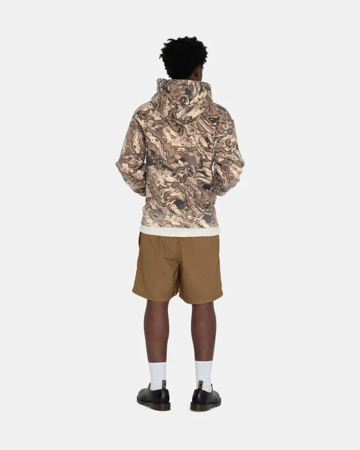 Shorts Men Stussy BIG STOCK NYLON SHORT Gold Shorts Men Stussy BIG STOCK NYLON SHORT Gold