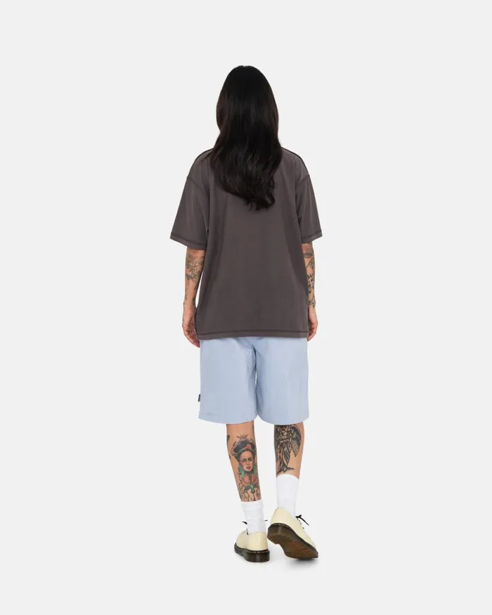 Shorts Men Stussy BRUSHED BEACH SHORT Dusty Blue Shorts Men Stussy BRUSHED BEACH SHORT Dusty Blue
