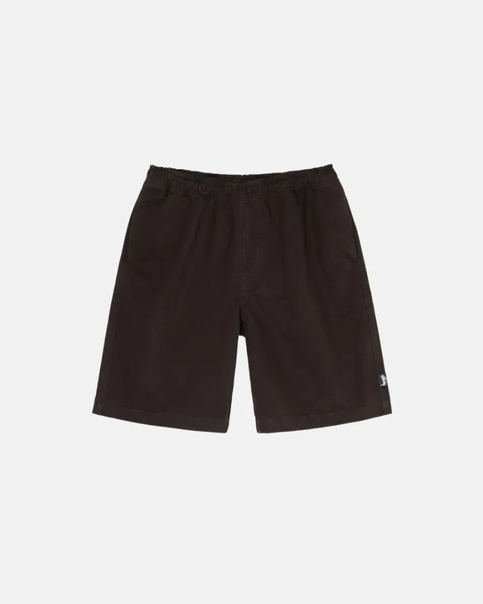 Shorts Men Stussy BRUSHED BEACH SHORT Espresso