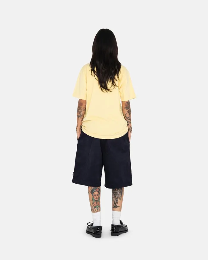 Shorts Men Stussy BRUSHED BEACH SHORT Navy Shorts Men Stussy BRUSHED BEACH SHORT Navy