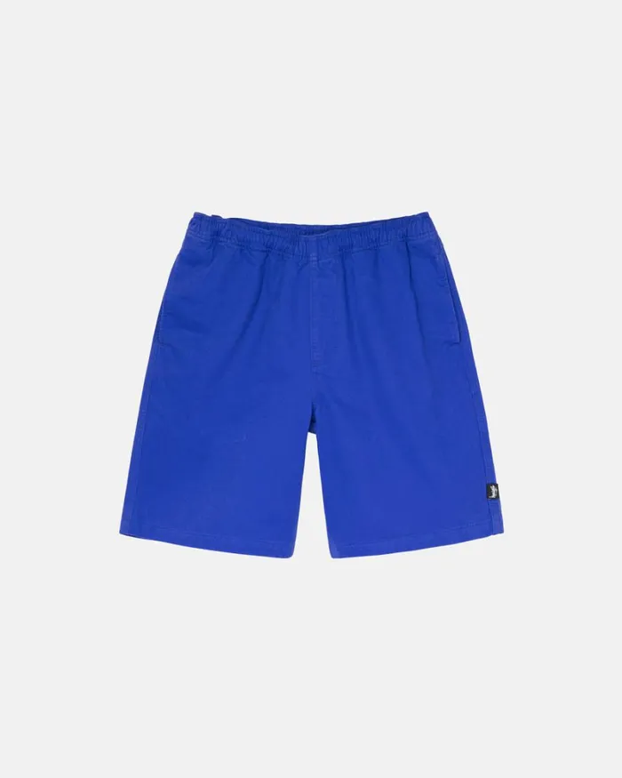 Shorts Men Stussy BRUSHED BEACH SHORT Royal Shorts Men Stussy BRUSHED BEACH SHORT Royal