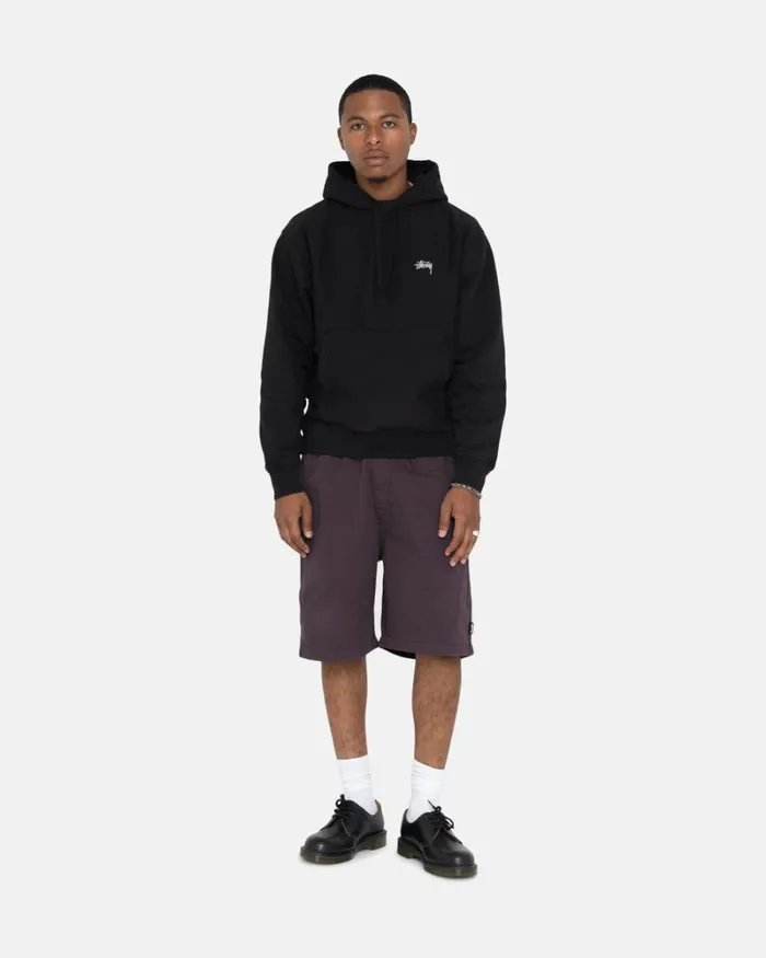 Shorts Men Stussy BRUSHED BEACH SHORT Wine Shorts Men Stussy BRUSHED BEACH SHORT Wine