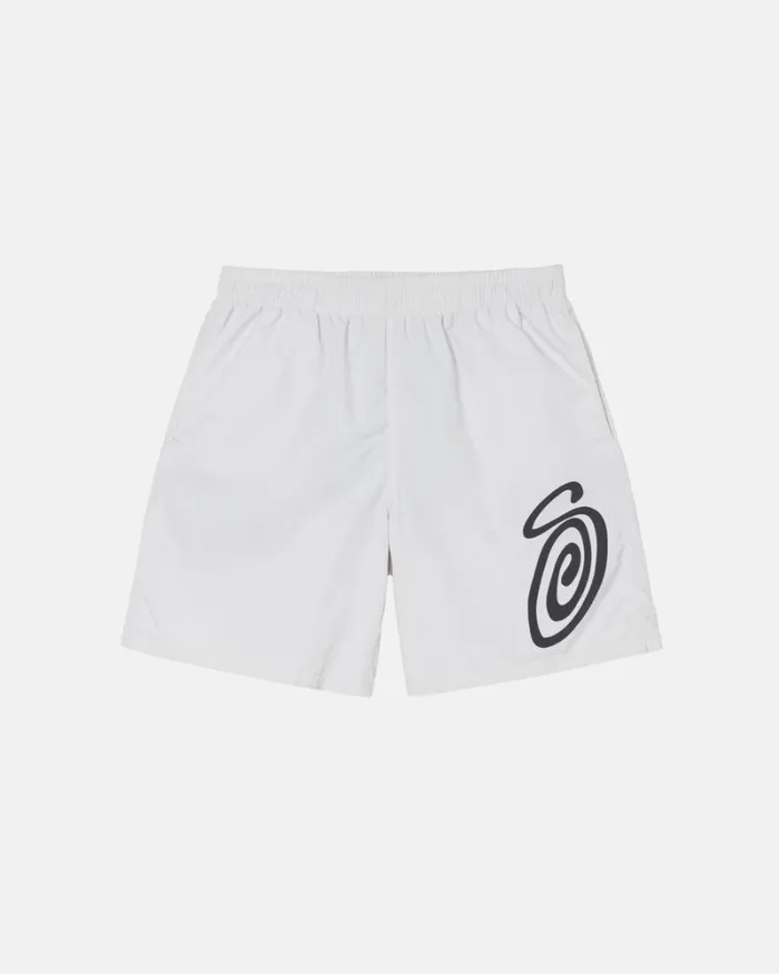 Shorts Men Stussy CURLY S WATER SHORT Bone