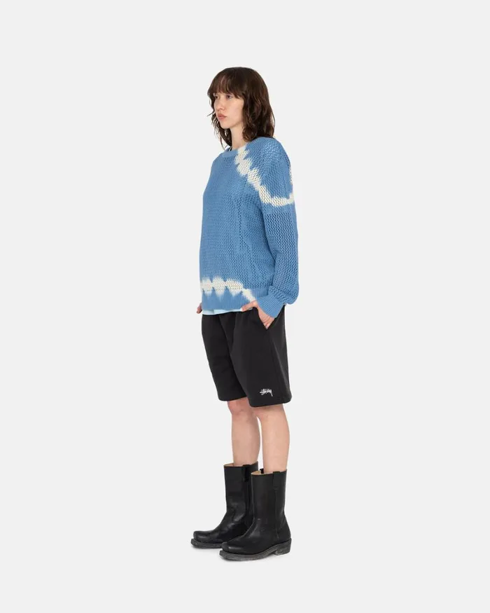 Shorts Men Stussy OVERDYED STOCK LOGO SWEAT SHORT Black Shorts Men Stussy OVERDYED STOCK LOGO SWEAT SHORT Black