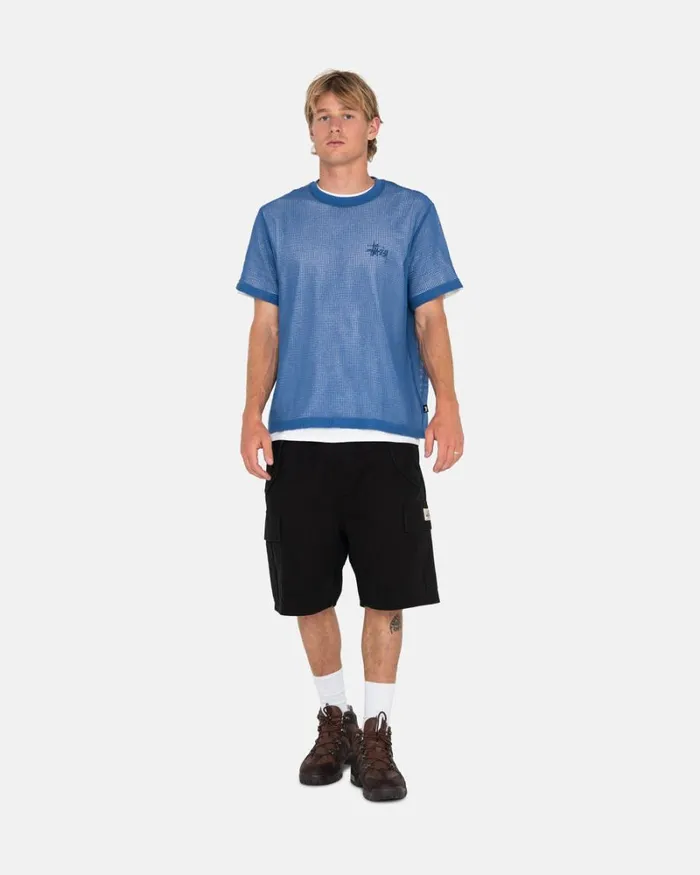 Shorts Men Stussy RIPSTOP CARGO BEACH SHORT Black Shorts Men Stussy RIPSTOP CARGO BEACH SHORT Black