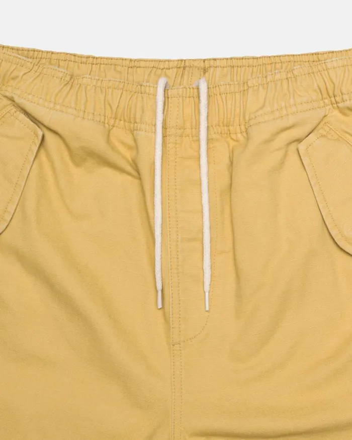 Shorts Men Stussy RIPSTOP CARGO BEACH SHORT Sulphur Shorts Men Stussy RIPSTOP CARGO BEACH SHORT Sulphur