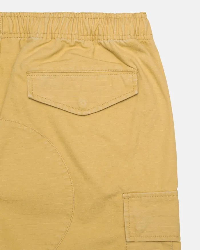 Shorts Men Stussy RIPSTOP CARGO BEACH SHORT Sulphur Shorts Men Stussy RIPSTOP CARGO BEACH SHORT Sulphur