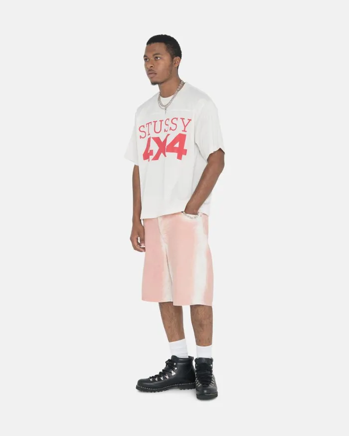 Shorts Men Stussy SPRAY DYE BIG OL039 SHORTS Faded Pink Shorts Men Stussy SPRAY DYE BIG OL039 SHORTS Faded Pink