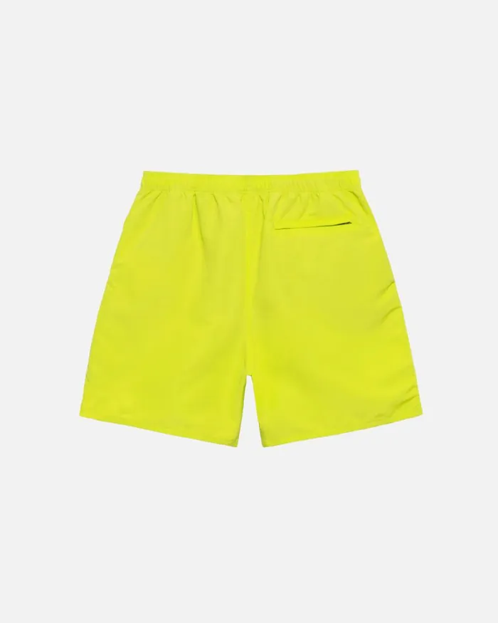 Shorts Men Stussy SSLINK WATER SHORT Lime Shorts Men Stussy SSLINK WATER SHORT Lime