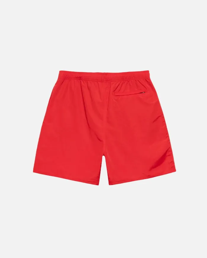 Shorts Men Stussy SSLINK WATER SHORT Red Shorts Men Stussy SSLINK WATER SHORT Red