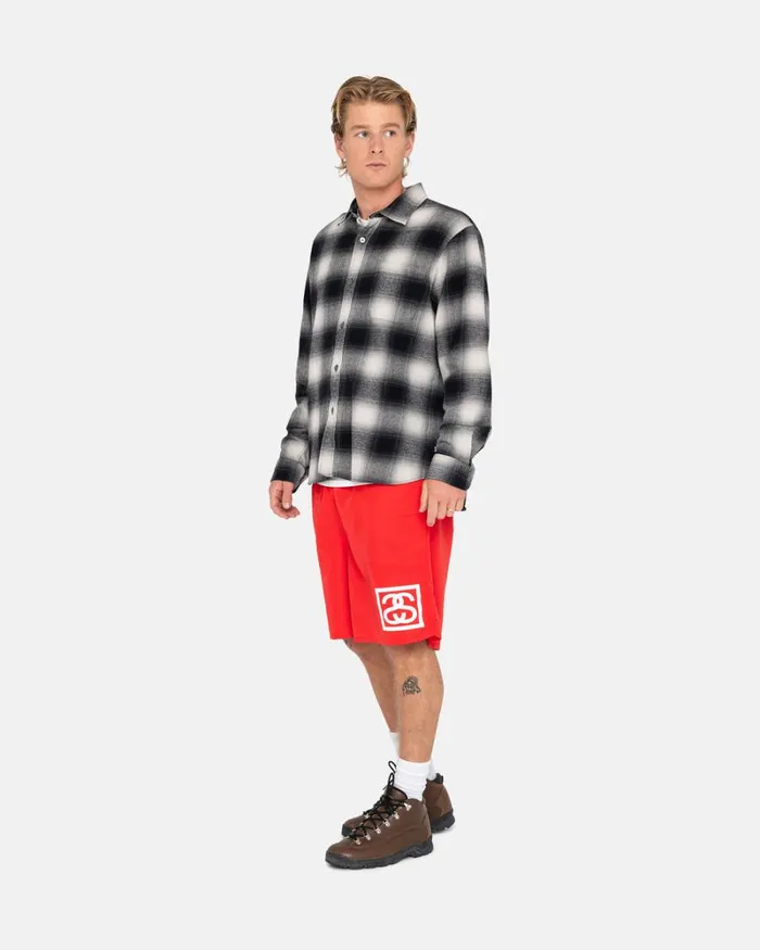 Shorts Men Stussy SSLINK WATER SHORT Red Shorts Men Stussy SSLINK WATER SHORT Red
