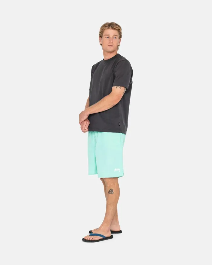 Shorts Men Stussy STOCK WATER SHORT Aqua Shorts Men Stussy STOCK WATER SHORT Aqua