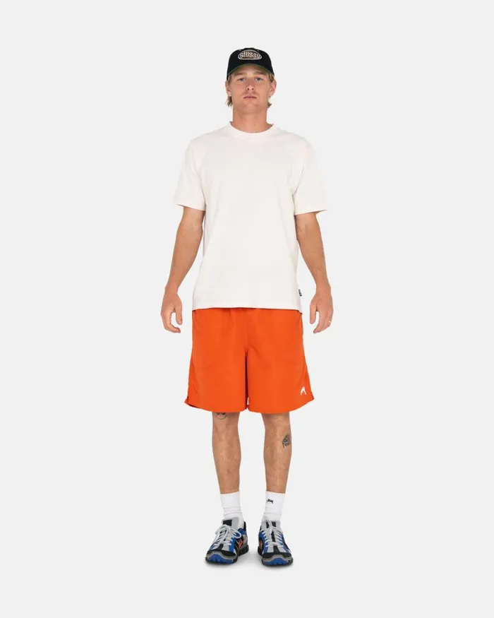 Shorts Men Stussy STOCK WATER SHORT Clay Shorts Men Stussy STOCK WATER SHORT Clay