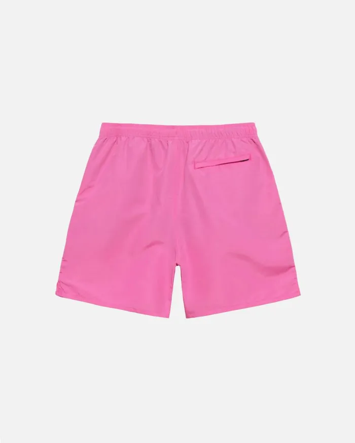 Shorts Men Stussy STOCK WATER SHORT Gum Pink Shorts Men Stussy STOCK WATER SHORT Gum Pink