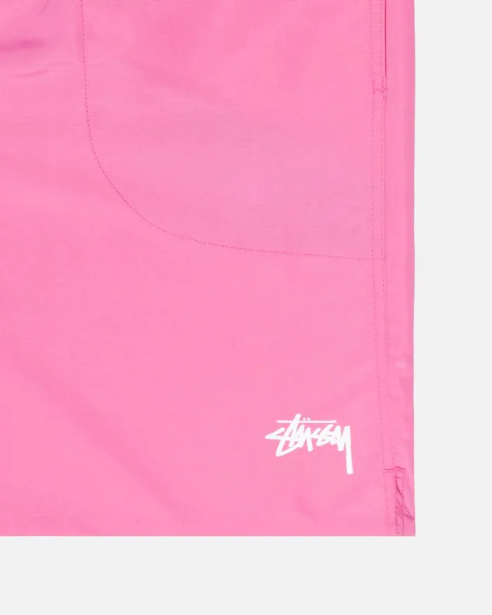 Shorts Men Stussy STOCK WATER SHORT Gum Pink Shorts Men Stussy STOCK WATER SHORT Gum Pink