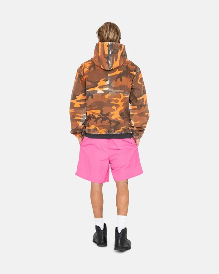 Shorts Men Stussy STOCK WATER SHORT Gum Pink Shorts Men Stussy STOCK WATER SHORT Gum Pink