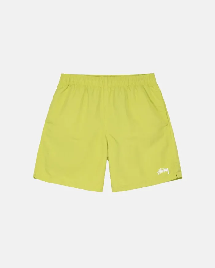 Shorts Men Stussy STOCK WATER SHORT Lime