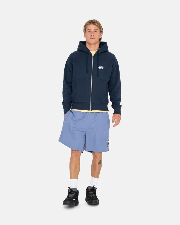 Shorts Men Stussy SURFMAN PATCH WATER SHORT Blue Shorts Men Stussy SURFMAN PATCH WATER SHORT Blue