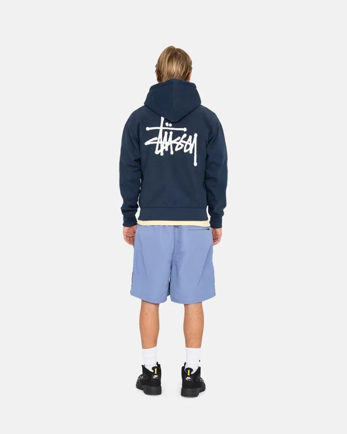 Shorts Men Stussy SURFMAN PATCH WATER SHORT Blue Shorts Men Stussy SURFMAN PATCH WATER SHORT Blue