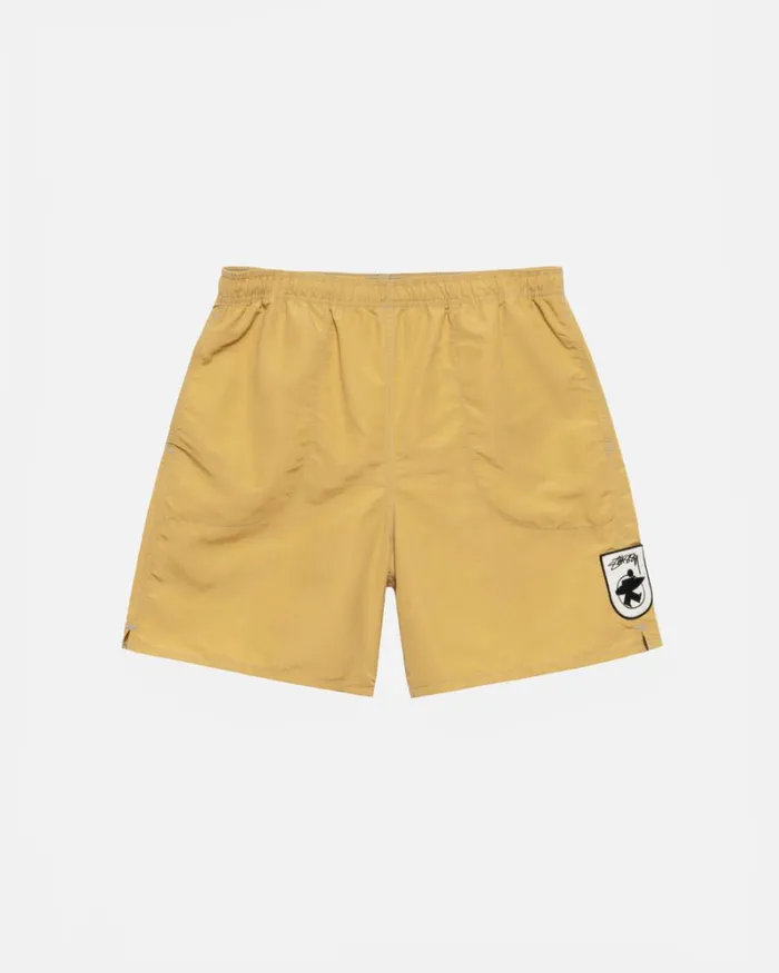 Shorts Men Stussy SURFMAN PATCH WATER SHORT Sulphur