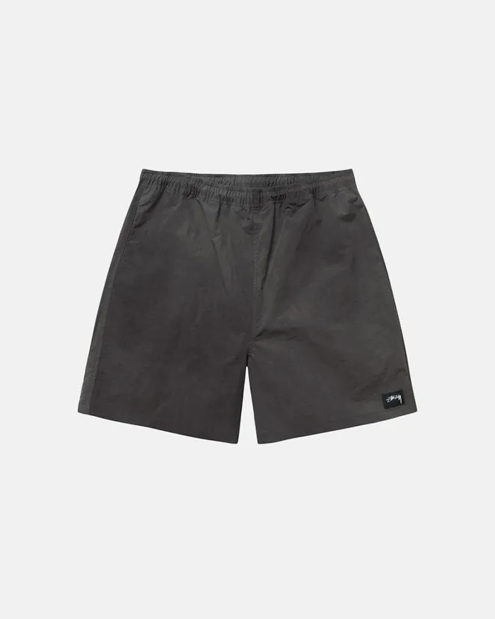 Shorts Men Stussy WAVE DYE NYLON SHORT Black