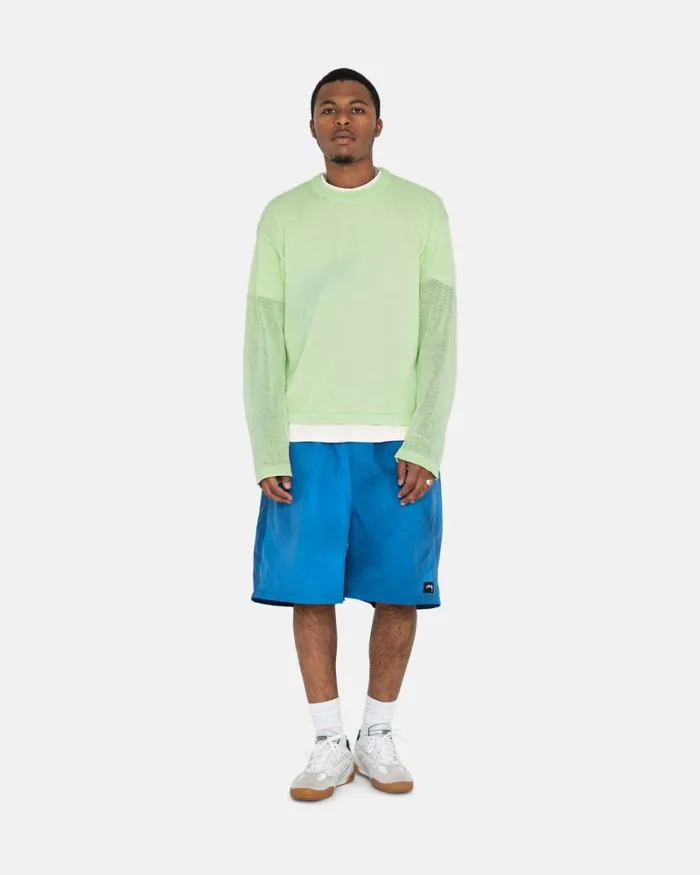Shorts Men Stussy WAVE DYE NYLON SHORT Cobalt Shorts Men Stussy WAVE DYE NYLON SHORT Cobalt