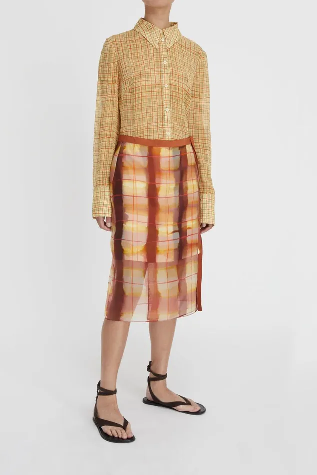 Skirts Women Lee Mathews Amelie Wrap Skirt