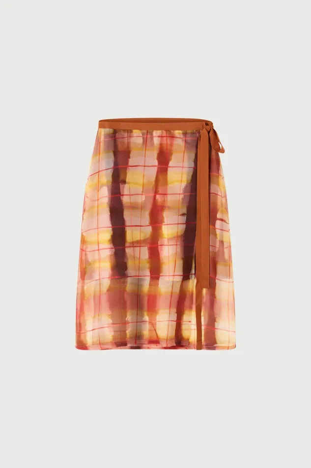 Skirts Women Lee Mathews Amelie Wrap Skirt Skirts Women Lee Mathews Amelie Wrap Skirt